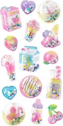 Picture of Teka Naklejki shaker 3D - Przek±ski 15szt