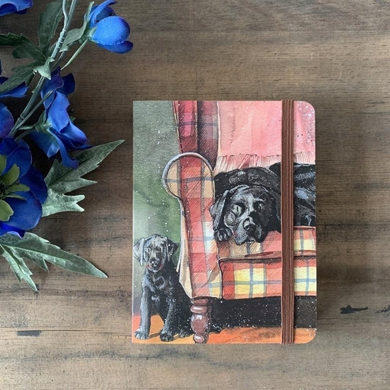 Изображение Teka Notatnik z gumk± A6 SCN32 Psy Sophie&Scarlett