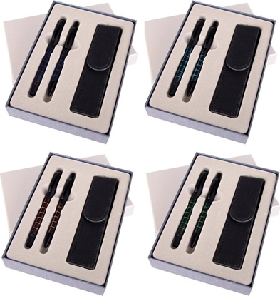 Picture of Teka Pióro + dugopis Dorian w etui ES