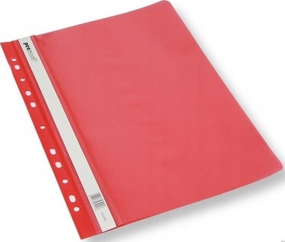 Attēls no Teka Skoroszyt A4 z perforacj± czerwony (20szt)