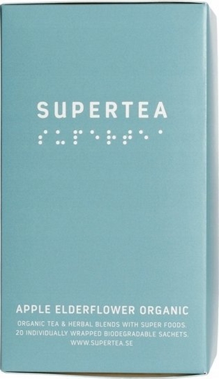 Picture of Teministeriet Teministeriet - Supertea Apple Elderflower Organic - Herbata 20 Torebek