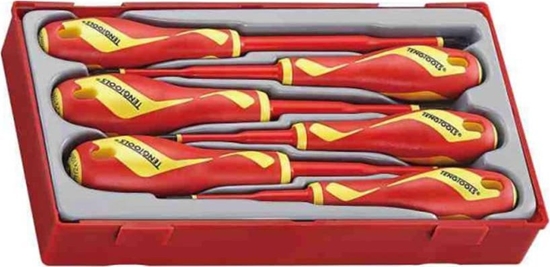 Изображение Teng Tools Zestaw 6-elementów wkrtaków 1000V TTV706N Teng Tools
