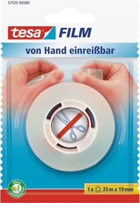 Изображение Tesa TESA 57520 25 m Polipropylen (PP) Póprzezroczysty 1 szt.