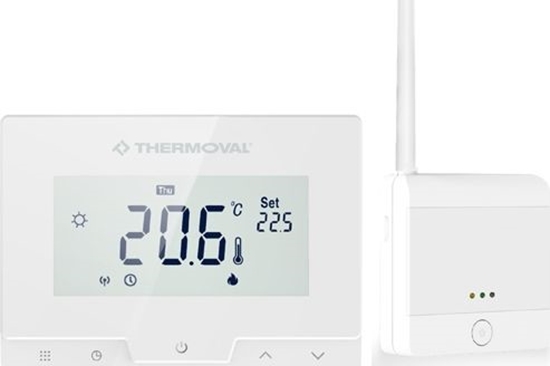 Изображение Thermoval Regulator Temperatury THERMOVAL TVT50 Wifi + Radio