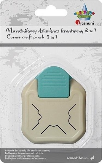 Изображение Titanum Dziurkacz z motywem naronikowy 3w1