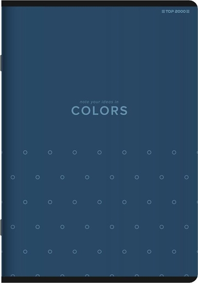 Picture of Top 2000 Zeszyt Top 2000 Colors A5/60k kratka niebieski
