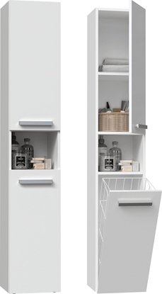 Attēls no Topeshop SZAFKA AZIENKOWA REGA SUPEK KOSZ NEL III BIAY MAT