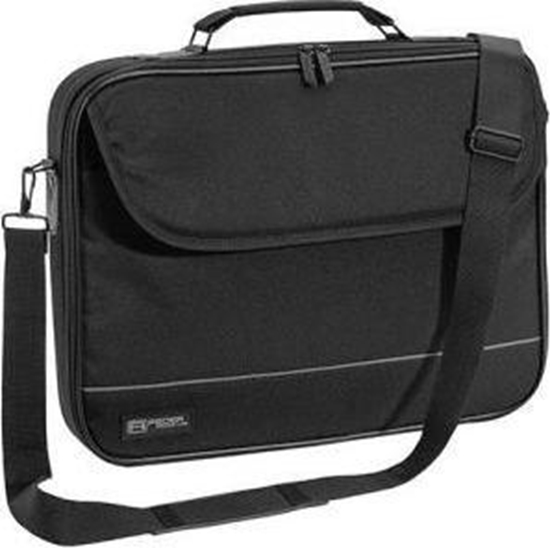 Изображение Torba Pedea Torba na laptopa Pedea Fair Torba na notebook do 15, 6 cala (39, 6 cm) Torba na rami z paskiem na rami, czarna