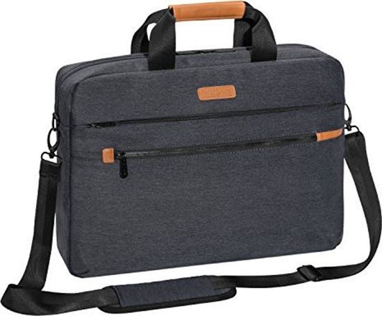 Picture of Torba Pedea Torba na laptopa PEDEA Torba Elegance Pro na notebook 15,6 cala (39,6 cm) Torba na rami z paskiem na rami i przegrod na tablet do 27,96 cm (11 cali), szara