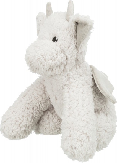 Picture of Trixie Be Eco Smok Elwin, zabawka, dla psa, plusz, 28 cm, z dwikiem