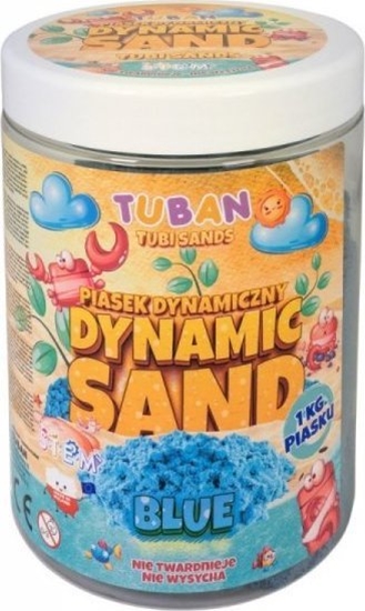 Picture of TUBAN Piasek dynamiczny niebieski 1kg