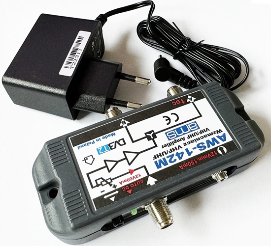 Picture of Tuner TV AMS Wzmacniacz antenowy telewizji naziemnej (AWS-142M)