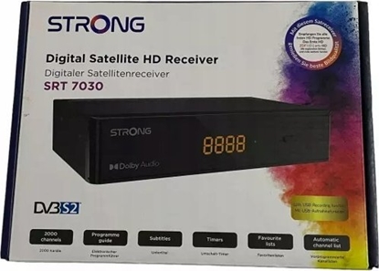 Attēls no Tuner TV M_Micro Strong SRT7030 HD Sat-Receiver DVB-S2