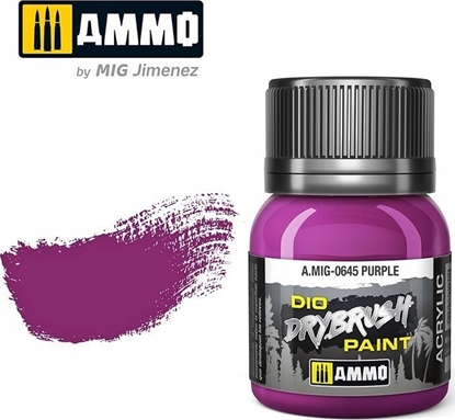 Attēls no Vallejo Ammo: DIO Drybrush - Purple