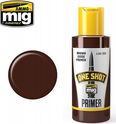 Attēls no Vallejo Ammo: One Shot Primer - Brown Oxide Primer (60 ml)