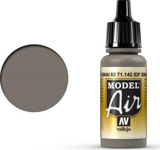 Picture of Vallejo Vallejo Model Air IDF Sinai Grey 82 71.142 uniwersalny