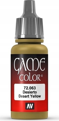 Attēls no Vallejo Vallejo: 72.063 - Game Color - Desert Yellow (18 ml)