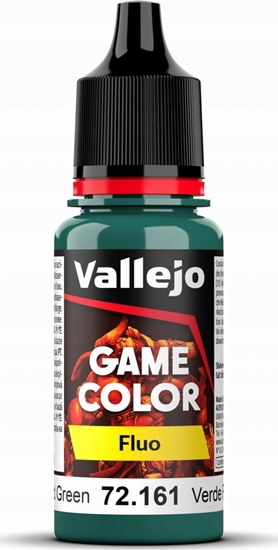 Изображение Vallejo Vallejo: 72.161 - Game Color - Fluo - Cold Green (18 ml)