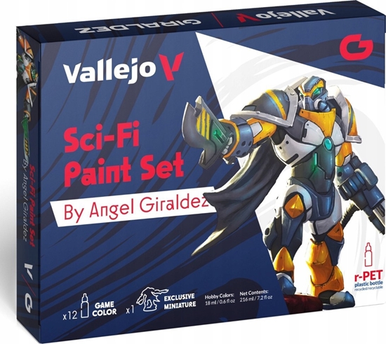 Picture of Vallejo Vallejo: 72.313 - Game Color - Sci-Fi Paint Set (12x18 ml)