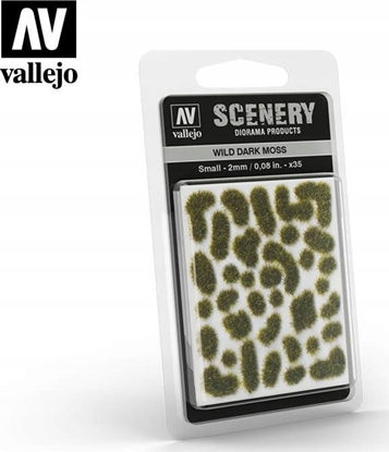 Attēls no Vallejo Vallejo: Scenery - Wild Dark Moss (2 mm)x35