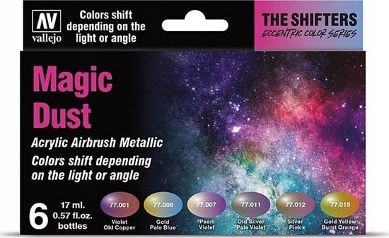 Picture of Vallejo Vallejo: The Shifters - Magic Dust 6x17 ml