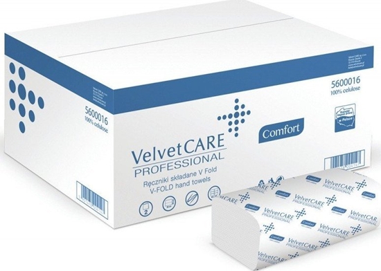 Picture of Velvet Serwetki celulozowe VELVET, 2-warstwowe, 6000 listków, 40szt., biae