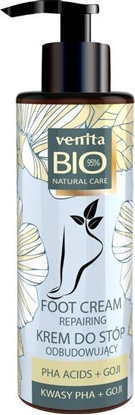 Изображение VENITA_Bio* Natural Care Foot Cream odbudowujcy krem do stóp z kwasami PHA i Goji 100ml