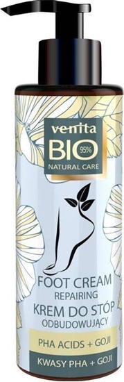 Изображение VENITA_Bio* Natural Care Foot Cream odbudowujcy krem do stóp z kwasami PHA i Goji 100ml