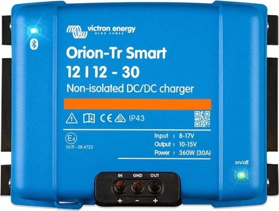 Picture of Victron Energy Victron Energy adowarka akumulatora Orion-Tr Smart 12/12-30A NonIsolated DC-DC charger