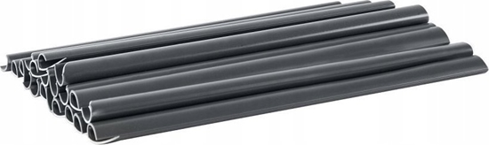 Изображение vidaXL C.KLIPSY DO TAMY OGRODZENIOWEJ GRAFIT /10szt.