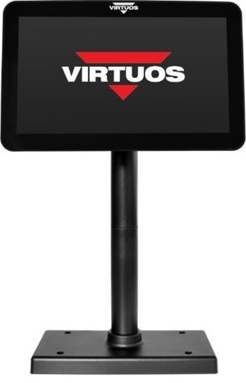 Изображение Virtuos 10,1" LCD kolorowy monitor dla klienta SD1010R, USB, czarny