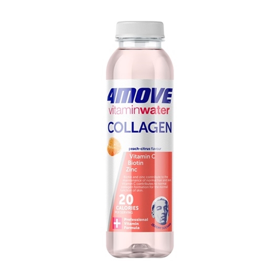 Picture of Vitamīnu ūdens 4MOVE Collagen  ar cinku un saldinātājiem, 0,556l, PET (DEP)