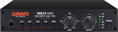Attēls no WARM AUDIO Warm Audio WA12 MKII Black - Preamp Mikrofonowy