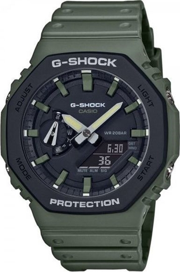 Изображение Zegarek Casio ZEGAREK MSKI CASIO G-SHOCK OCTAGON GA-2100SU-3AER (zd139e)