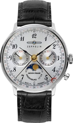 Picture of Zegarek Zeppelin LZ129 Hindenburg 7037-1 Quarz Srebrny (259036)