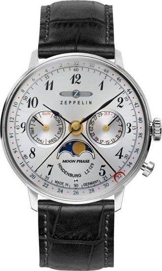 Изображение Zegarek Zeppelin LZ129 Hindenburg 7037-1 Quarz Srebrny (259036)