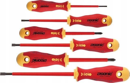 Изображение Zestaw narzdzi Felo Zestaw Ergonic VDE 3,0/ 4,0/ 5,5/ PH1 /PH2/ Z2 + magnetyzer