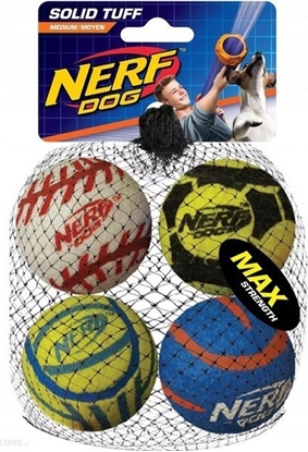 Изображение Zeus Piki tenisowe NERF, 6.4 cm , 4 SZT/OPAK