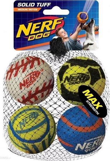 Изображение Zeus Piki tenisowe NERF, 6.4 cm , 4 SZT/OPAK
