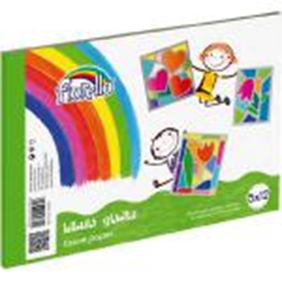 Изображение Zīdpapīrs A4 12 krāsas pa 5 lapas (60 lapas) Fiorello