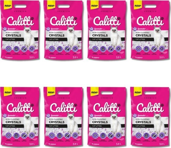 Изображение wirek dla kota Calitti Crystals Lavender Lawenda 30.4 l