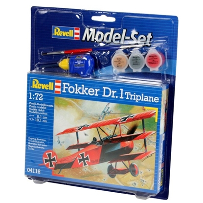Attēls no Revell Model Set Fokker Dr. 1 Tripla (MR-64116)