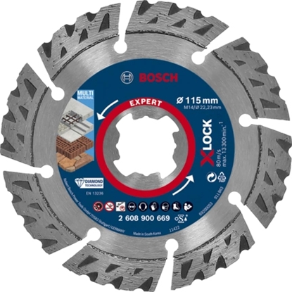 Изображение Bosch EXPERT MULTIMATERIAL X-LOCK Cutting disc