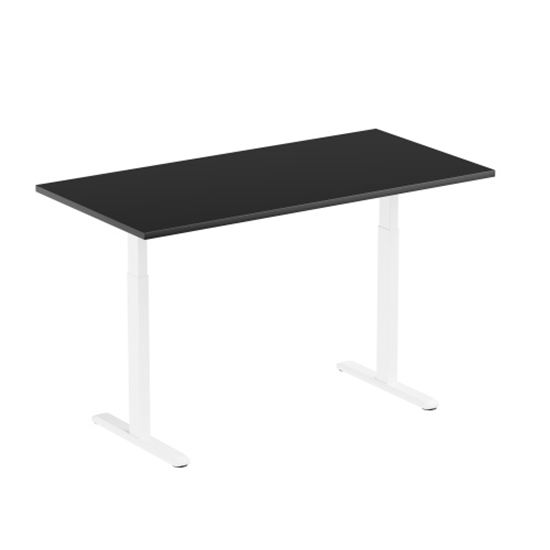 Picture of Adjustable Height Table Up Up Bjorn White, Table top M Black