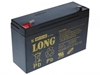 Picture of LONG 6V 12AH LEAD-ACID BATTERY F1 (WP12-6S)