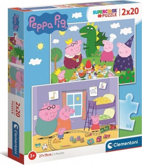 Picture of Clementoni Puzzle 2x20el. winka Peppa (24778)