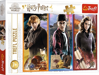 Изображение Trefl Puzzle 200el W wiecie magii i czarów. Harry Potter 13277 Trefl p12