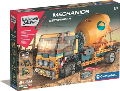 Attēls no Clementoni Zestaw konstrukcyjny Laboratorium Mechaniki - Betoniarka