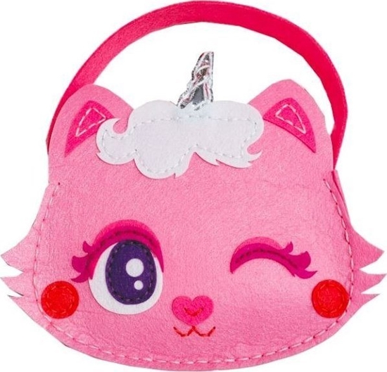 Picture of Stnux Zestaw kreatywny Torebka kotek ró Filcowe Robótki