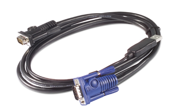 Изображение APC AP5253 KVM cable Black 1.83 m